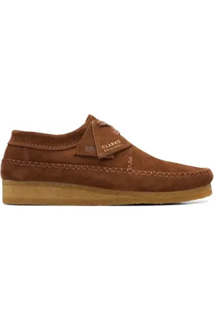 Clarks Sko, Herre, Brun, 42 EU, Suede, Originals Weaver Cola Suede Sko