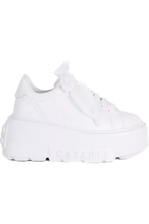 Casadei Sko, Dame, Hvid, 39 EU, Hvide Platform Sneakers
