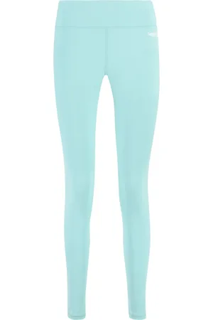 Sporty & Rich Bukser, Dame, Blå, XL, Uld, Elastisk talje teknisk stof leggings