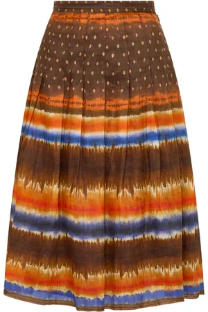 Maliparmi Nederdel, Dame, Flerfarvet, XS, TIE DYE Nederdel