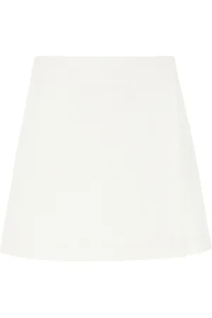 Chloé Nederdel, Dame, Hvid, S, Bomuld, Wide-Leg Shorts