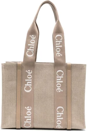 Chloé Taske, Dame, , ONE SIZE, Uld, Medium "Woody" Tote Bag
