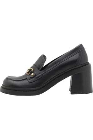 Chloé Sko, Dame, Sort, 36 1/2 EU, Uld, Montpellier Coqueline Boutique Moccasiner