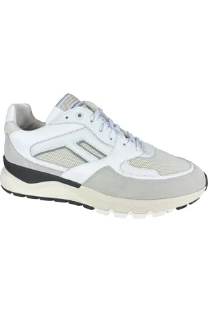 Floris van Bommel Sko, Herre, Hvid, 46 EU, Uld, Sneaker Sko