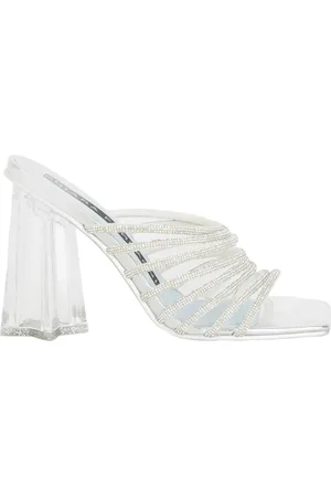 Chiara Ferragni Sko, Dame, Grå, 39 EU, Læder, Heeled Mules