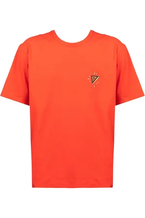 Guess Top, Herre, Rød, XL, Bomuld, Framelon T-Shirt