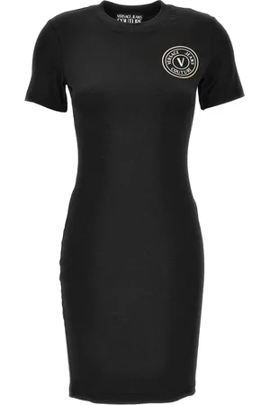VERSACE Kjole, Dame, Sort, L, Kjoler Sort