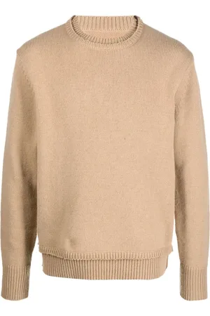 Maison Margiela Strik, Herre, , L, Rundstrikket Sweater Opdatering