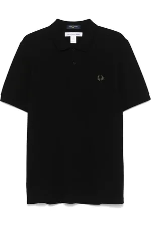 Comme des Garçons Top, Herre, Sort, L, Bomuld, Strik T-shirt