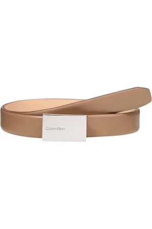 Calvin Klein Tilbehør, Dame, , 95 CM, Læder, Ægte Læderbælte