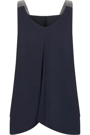 Fabiana Filippi Top, Dame, Blå, XS, Blå Top