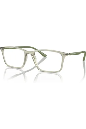 Emporio Armani Tilbehør, unisex, Grøn, 55 MM, Brillerammer