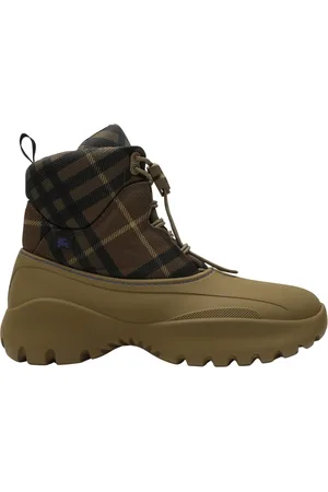 Burberry Sko, Herre, Grøn, 42 EU, Snørestøvler
