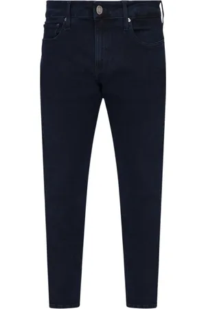 Calvin Klein Jeans, Herre, Blå, W32, Bomuld, Mørk Vask Skinny 5-Pocket Jeans