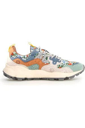 Flower Mountain Sko, Dame, Flerfarvet, 37 EU, Multifarvede Blomster Sneakers
