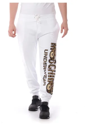 Moschino Bukser, Herre, Hvid, XS, Uld, Hvid Stilfuld Taske