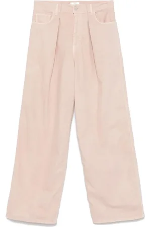 haikure Jeans, Dame, Lyserød, W28, Bomuld, Jeans med knaplukning foran