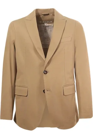 Circolo Jakke, Herre, , XL, Bomuld, Beaver Cotton Blend Jakke Regular Fit