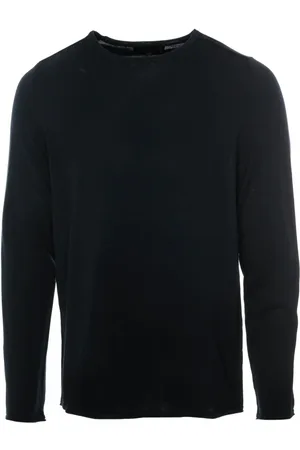 Drykorn Sweathshirts & Hoodies, Herre, Blå, XL, Ribbet rund hals sweater