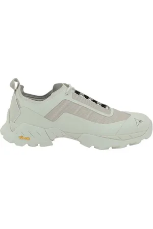 ROA Sko, Herre, Hvid, 42 EU, Læder, Premium Læder Sneakers med Vibram Ydersål