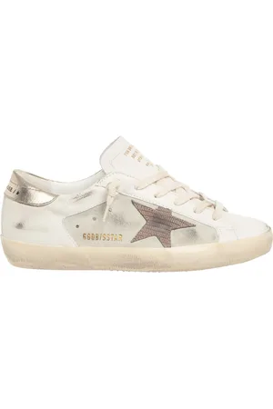 Golden Goose Sko, Dame, Flerfarvet, 36 EU, Læder, Multifarvet Superstar Sneakers