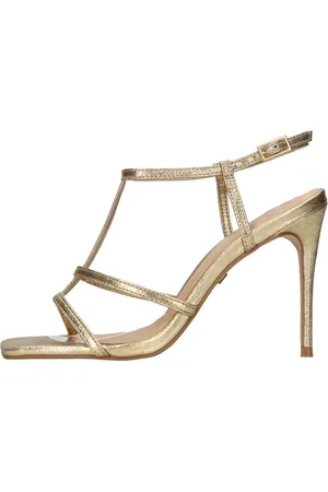 CARRANO Sko, Dame, Gul, 36 EU, Uld, Sandal Guld