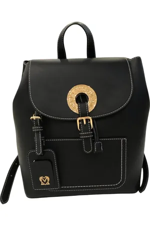 Moschino Taske, Dame, Sort, ONE SIZE, Uld, Rummelig rygsæk med justerbare stropper