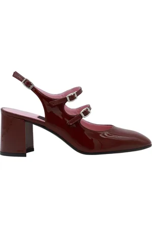 Carel Sko, Dame, Lilla, 39 EU, Lilla Hæle Pumps med Spænder