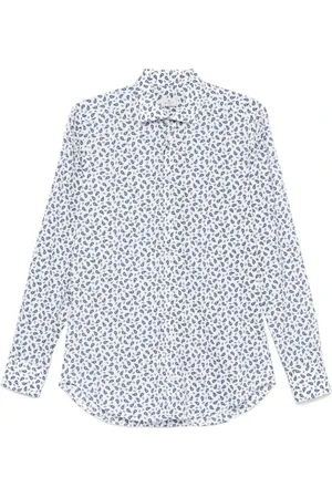 Etro Skjorte, Herre, Hvid, M, Bomuld, Hvid Button-Up Skjorte
