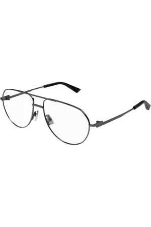 Bottega Veneta Tilbehør, unisex, Grå, 57 MM, Ruthenium Solbriller