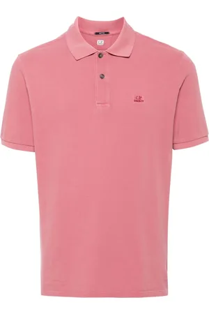 C.P. Company Top, Herre, Lyserød, M, Bomuld, Polo Shirt