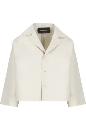 Fabiana Filippi Jakke, Dame, , M, Bomuld, Cotton Silk Blazer