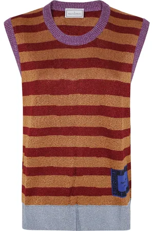 PIERRE-LOUIS MASCIA Strik, Dame, Flerfarvet, M, Strikket vest