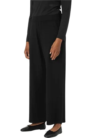 Masai Bukser, Dame, Sort, XL, Uld, Cropped sorte bukser