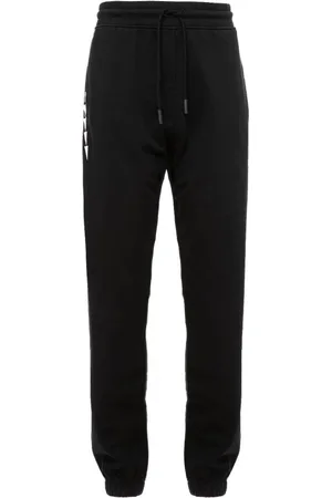 MARCELO BURLON Bukser, Herre, Sort, XS, Bomuld, Folk Print Track Pants