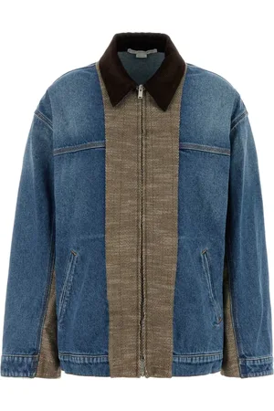 Stella McCartney Jakke, Dame, Blå, S, Denim, Klassisk denimjakke