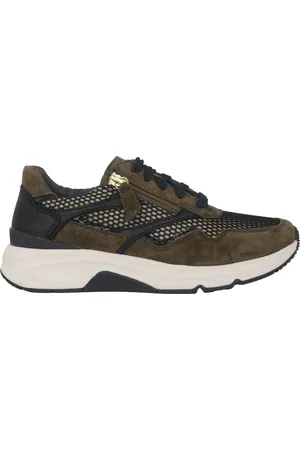 Gabor Sko, Dame, Grøn, 42 1/2 EU, Rullende Sneaker - Grøn