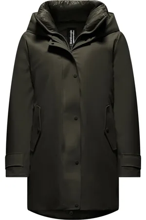 Bomboogie Frakke, Dame, Grøn, 2XL, Nylon, Stretch Nylon PrimaLoft Jakke