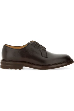 Brunello Cucinelli Sko, Herre, Brun, 42 1/2 EU, Læder, Formelle Derby sko