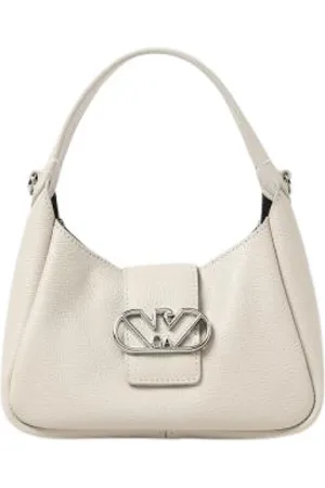 Emporio Armani Taske, Dame, , ONE SIZE, Uld, Cremefarvet Skuldertaske