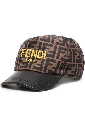 Fendi Tilbehør, unisex, Flerfarvet, ONE SIZE, Uld, Stilfuld Unisex Baseball Kasket