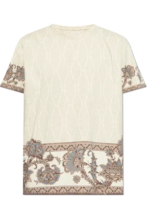 Etro Top, Herre, , XL, Bomuld, Bomulds T-shirt med print