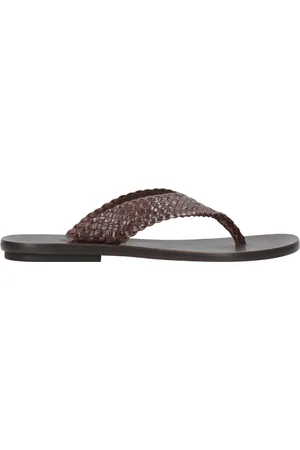TAGLIATORE Sko, Herre, Brun, 41 EU, Læder, Læder Flip Flops