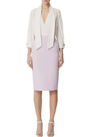 Elisabetta Franchi Kjole, Dame, Flerfarvet, S, Polyester, Viskose Todelt Sæt