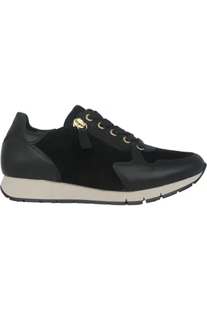 Gabor Sko, Dame, Sort, 40 1/2 EU, Uld, Sorte Damesneakers - Stilfuldt Model