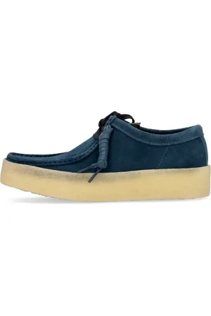 Clarks Sko, Herre, Blå, 45 EU, Tyl, Dybtblå Moccasin Lifestyle Sko