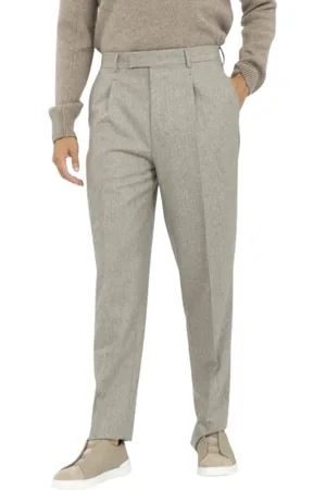 Ermenegildo Zegna Bukser, Herre, , XL, Uld, Uld Dress Pants med Læg