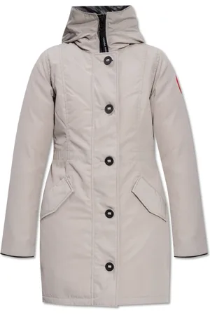 Canada Goose Jakke, Dame, Grå, S, Uld, Rossclair Down Jacket