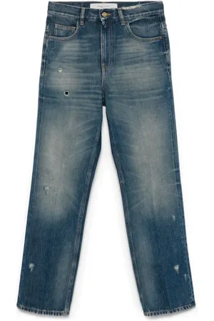 Golden Goose Jeans, Dame, Blå, W28, Bomuld, Blå Jeans til Kvinder