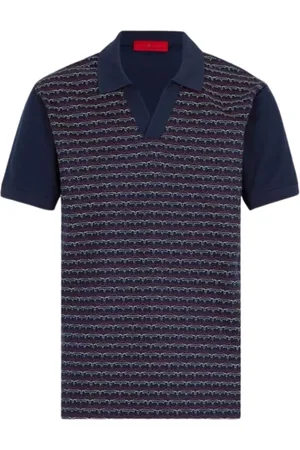 Carolina Herrera Top, Herre, Blå, M, Bomuld, Polo Shirt